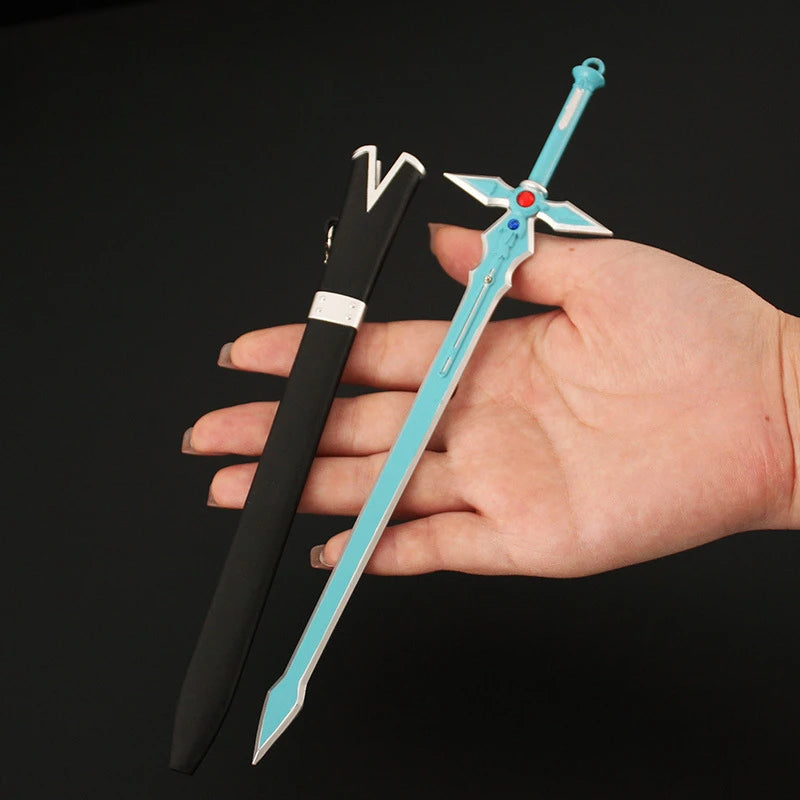 Metal Replica Figure of Kirito's Swords: Double Attack (SAO)