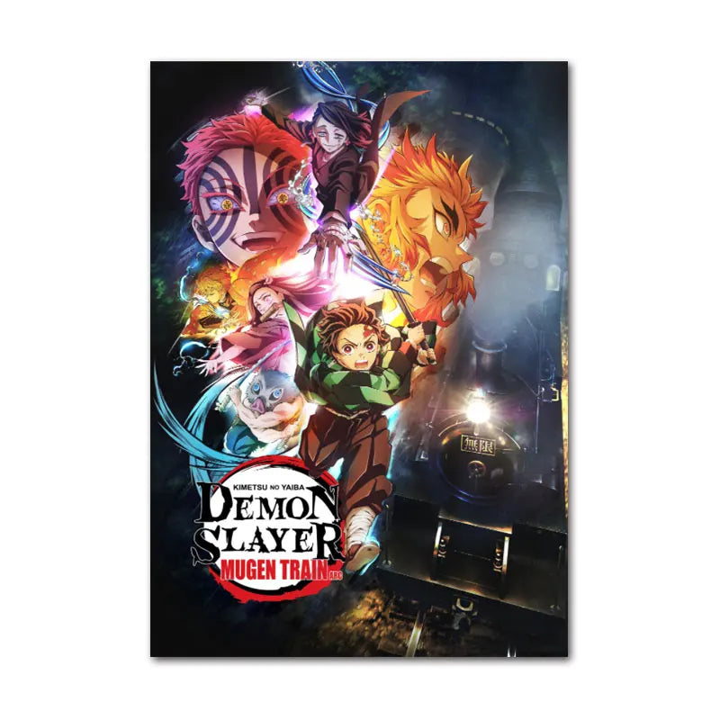 Demon Slayer: Kimetsu no Yaiba Classic Canvas Print - The Epic on Your Walls!