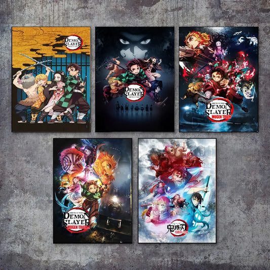 Demon Slayer: Kimetsu no Yaiba Classic Canvas Print - The Epic on Your Walls!
