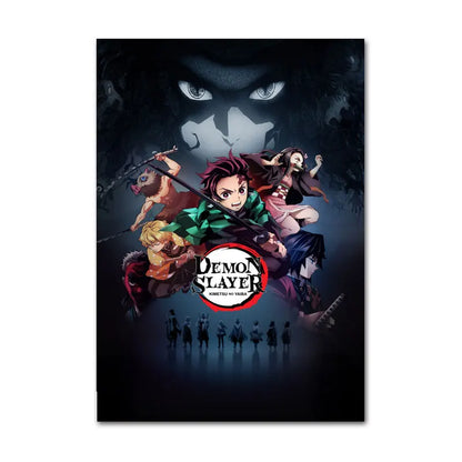 Demon Slayer: Kimetsu no Yaiba Classic Canvas Print - The Epic on Your Walls!