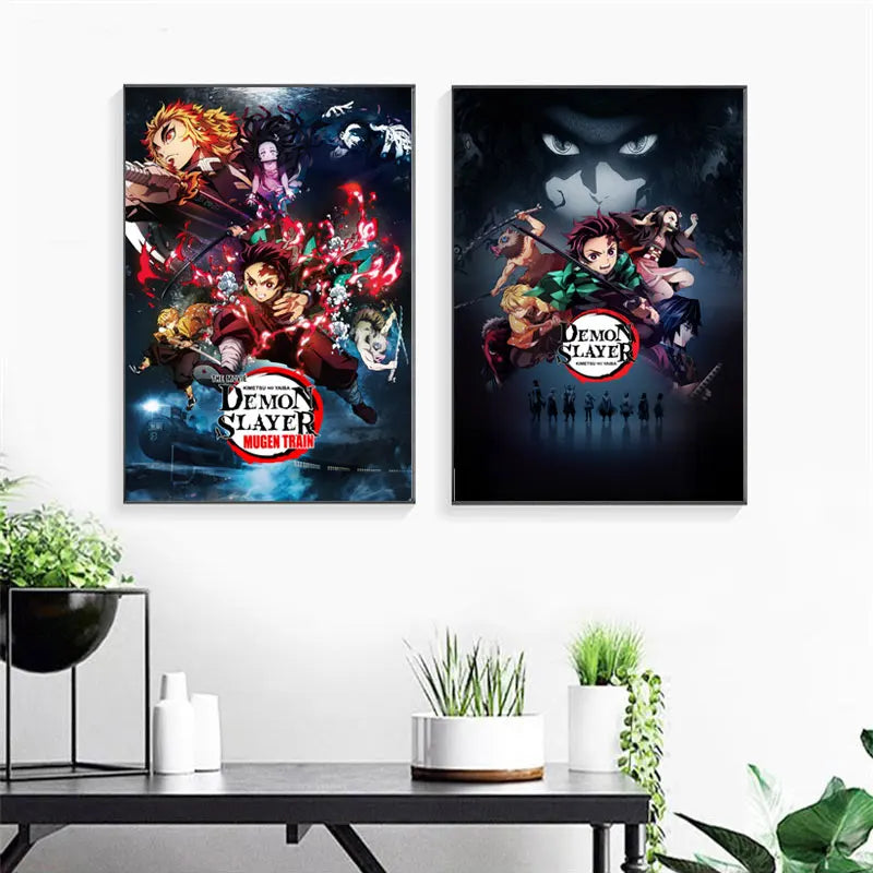 Demon Slayer: Kimetsu no Yaiba Classic Canvas Print - The Epic on Your Walls!