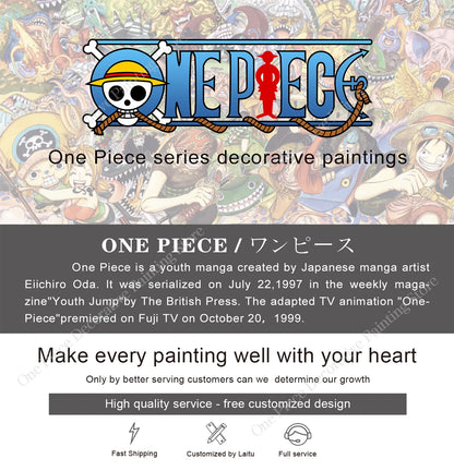 Monkey D. Luffy (ONE PIECE) HD Canvas Poster - The Captain's Spirit!