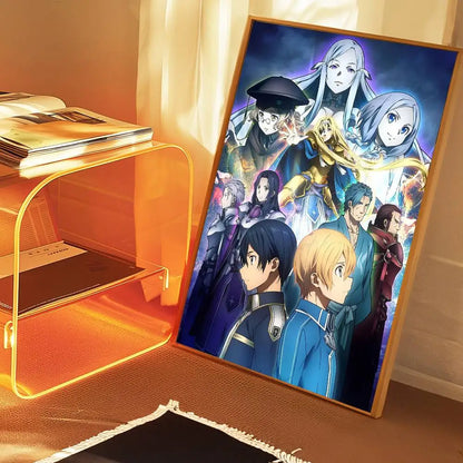 Sword Art Online (SAO) Self-Adhesive HD Poster - Decorate Your World!