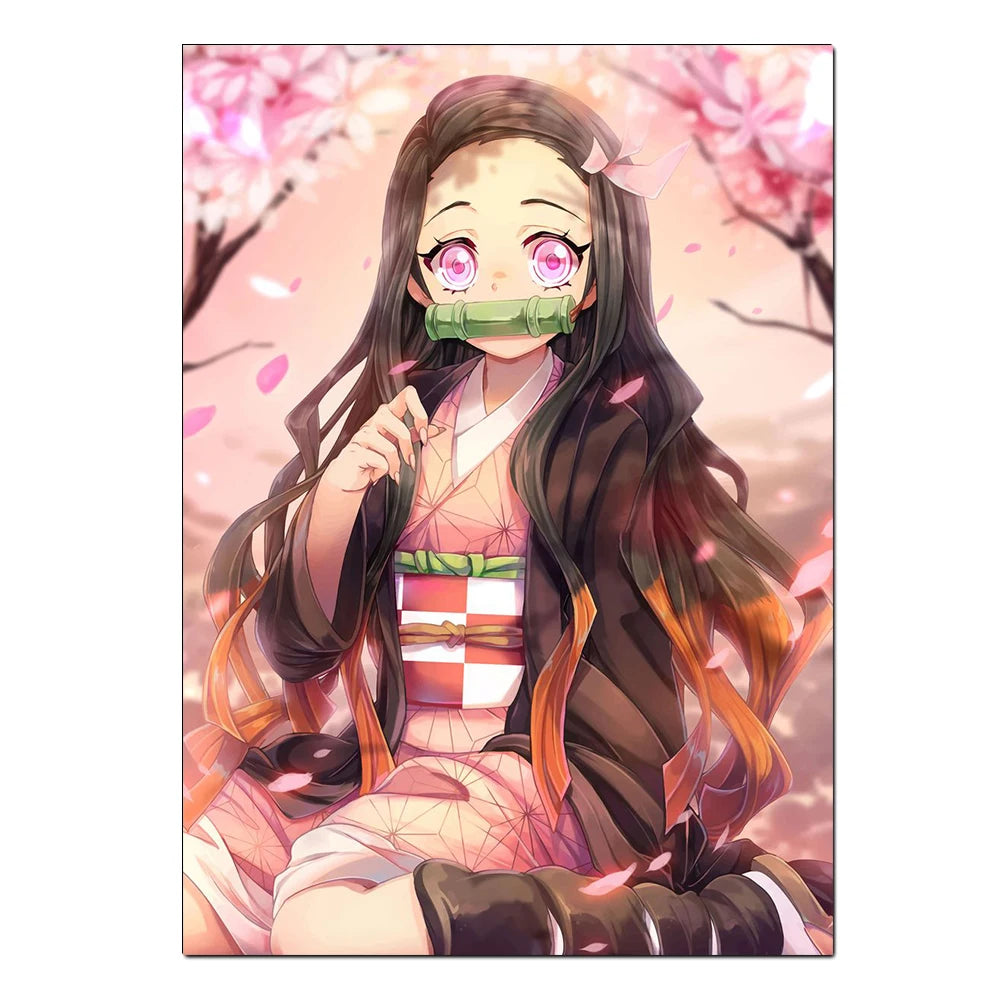 Premium Demon Slayer: Kimetsu no Yaiba Poster - Decorate Your Barracks!