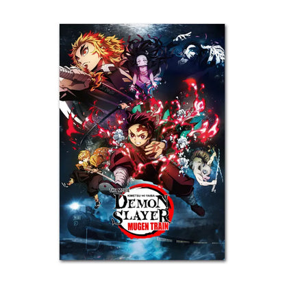 Demon Slayer: Kimetsu no Yaiba Classic Canvas Print - The Epic on Your Walls!