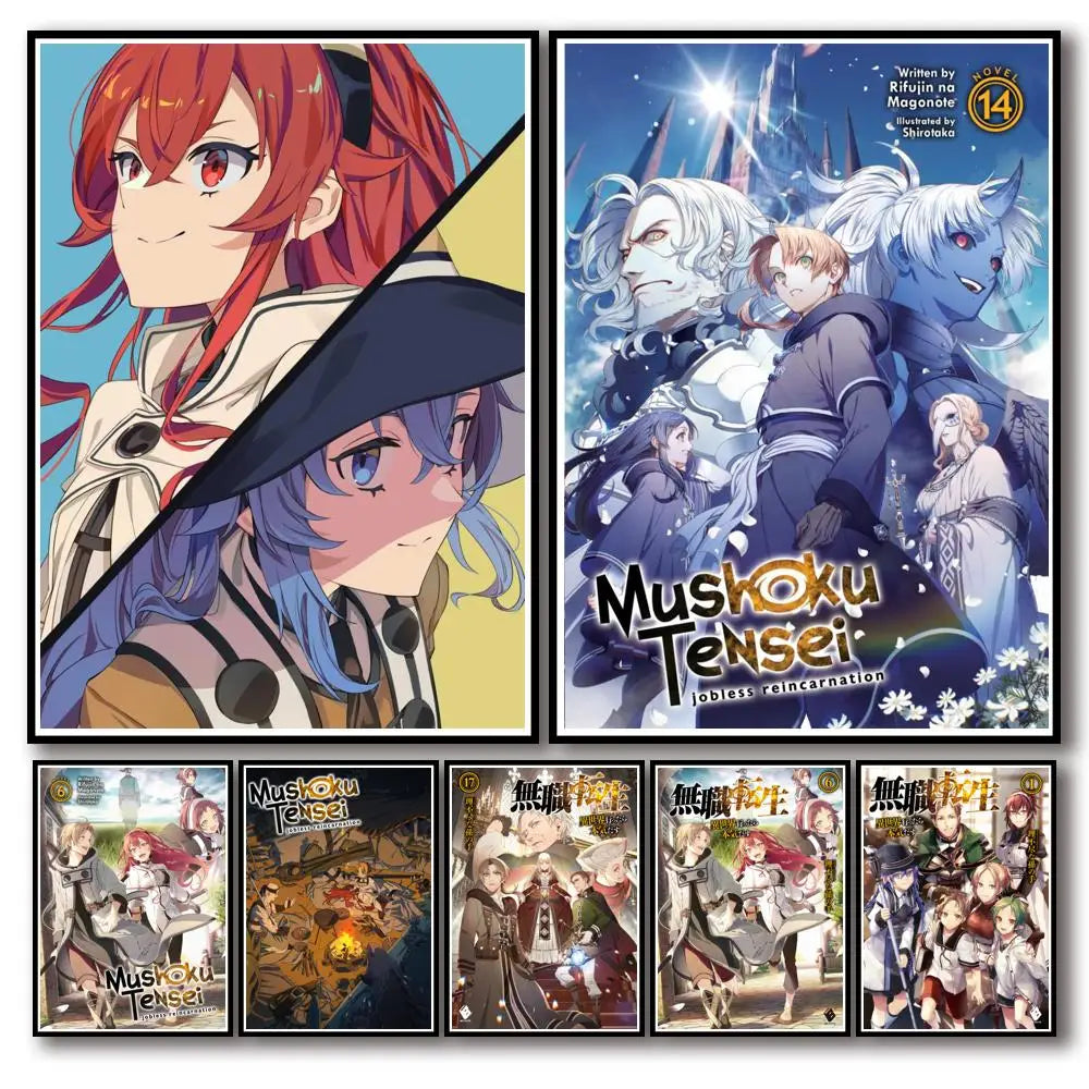 Mushoku Tensei: Jobless Reincarnation Canvas Poster - The Isekai Touch!