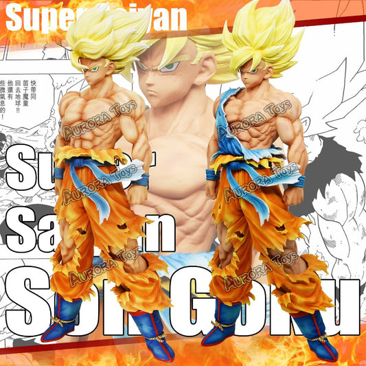 Bandai Goku Super Saiyan Figure - The Climax of Saiyan Power!