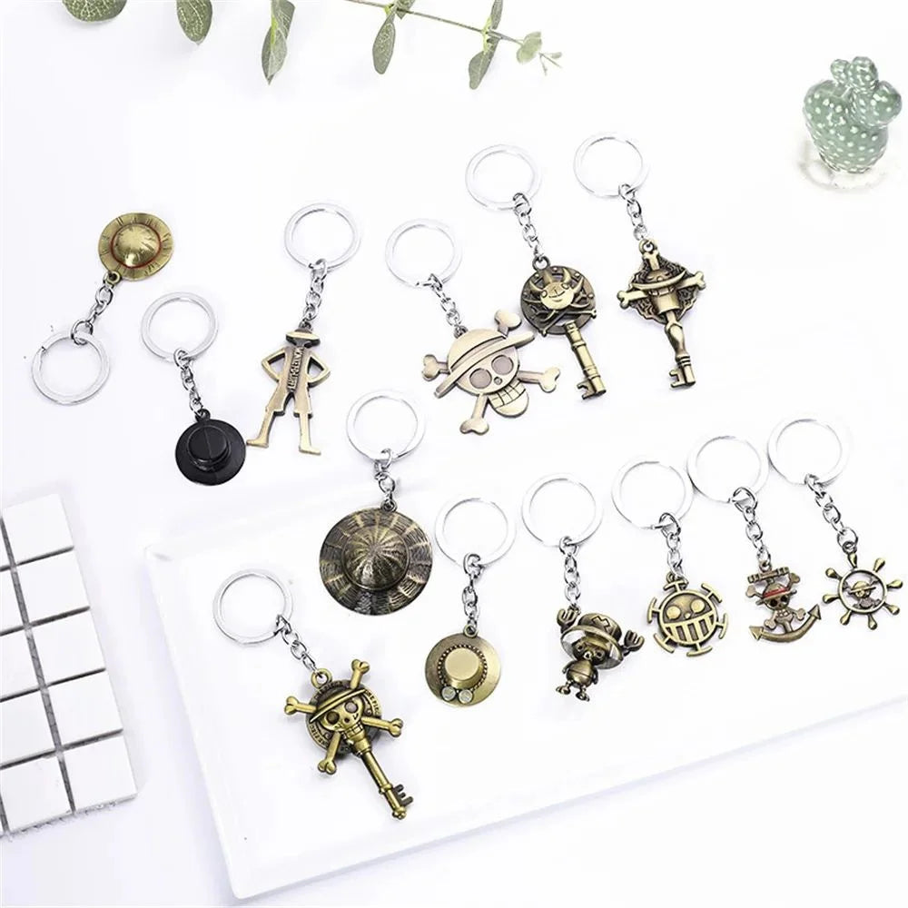 ONE PIECE Metal Keychains - Pirate Treasure!