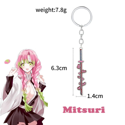 Nichirin Sword Metal Keychain (Demon Slayer) - The Edge of a Hashira!