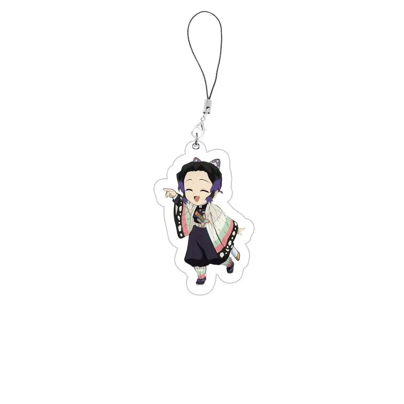 Demon Slayer: Kimetsu no Yaiba Acrylic Keychains/Charms - Chibi Style!