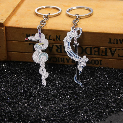 Nichirin Sword Metal Keychain (Demon Slayer) - The Edge of a Hashira!