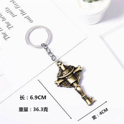 ONE PIECE Metal Keychains - Pirate Treasure!