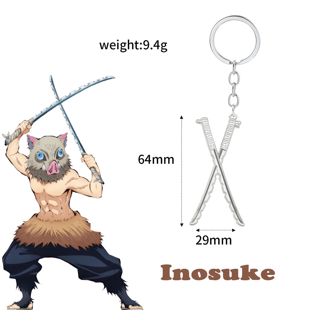 Nichirin Sword Metal Keychain (Demon Slayer) - The Edge of a Hashira!