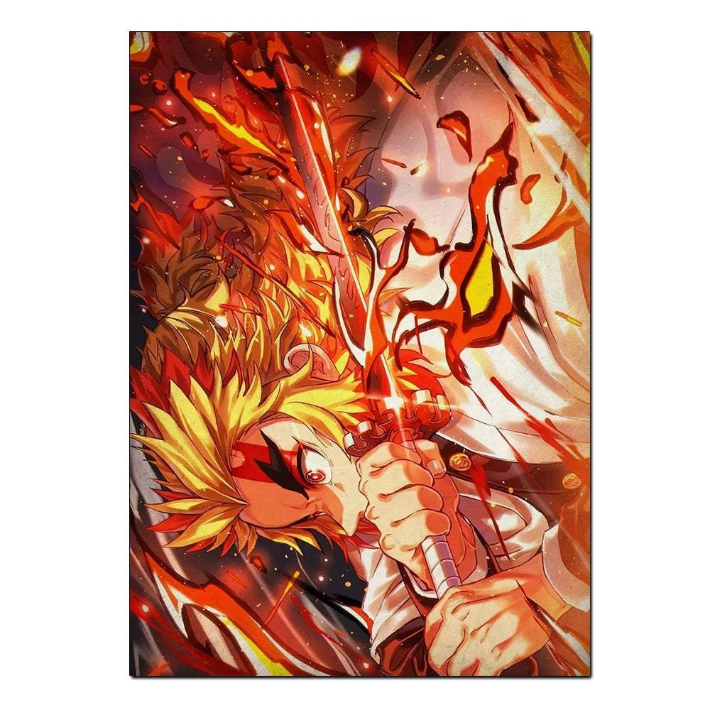 Premium Demon Slayer: Kimetsu no Yaiba Poster - Decorate Your Barracks!