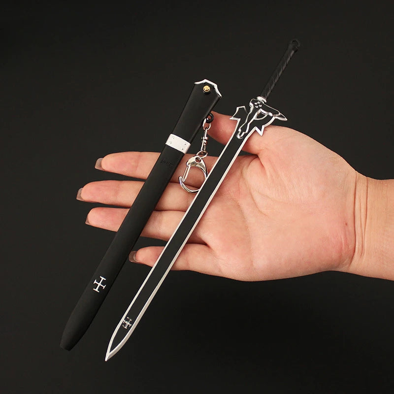 Metal Replica Figure of Kirito's Swords: Double Attack (SAO)