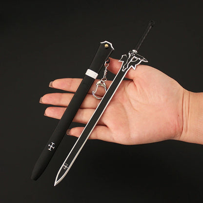 Metal Replica Figure of Kirito's Swords: Double Attack (SAO)