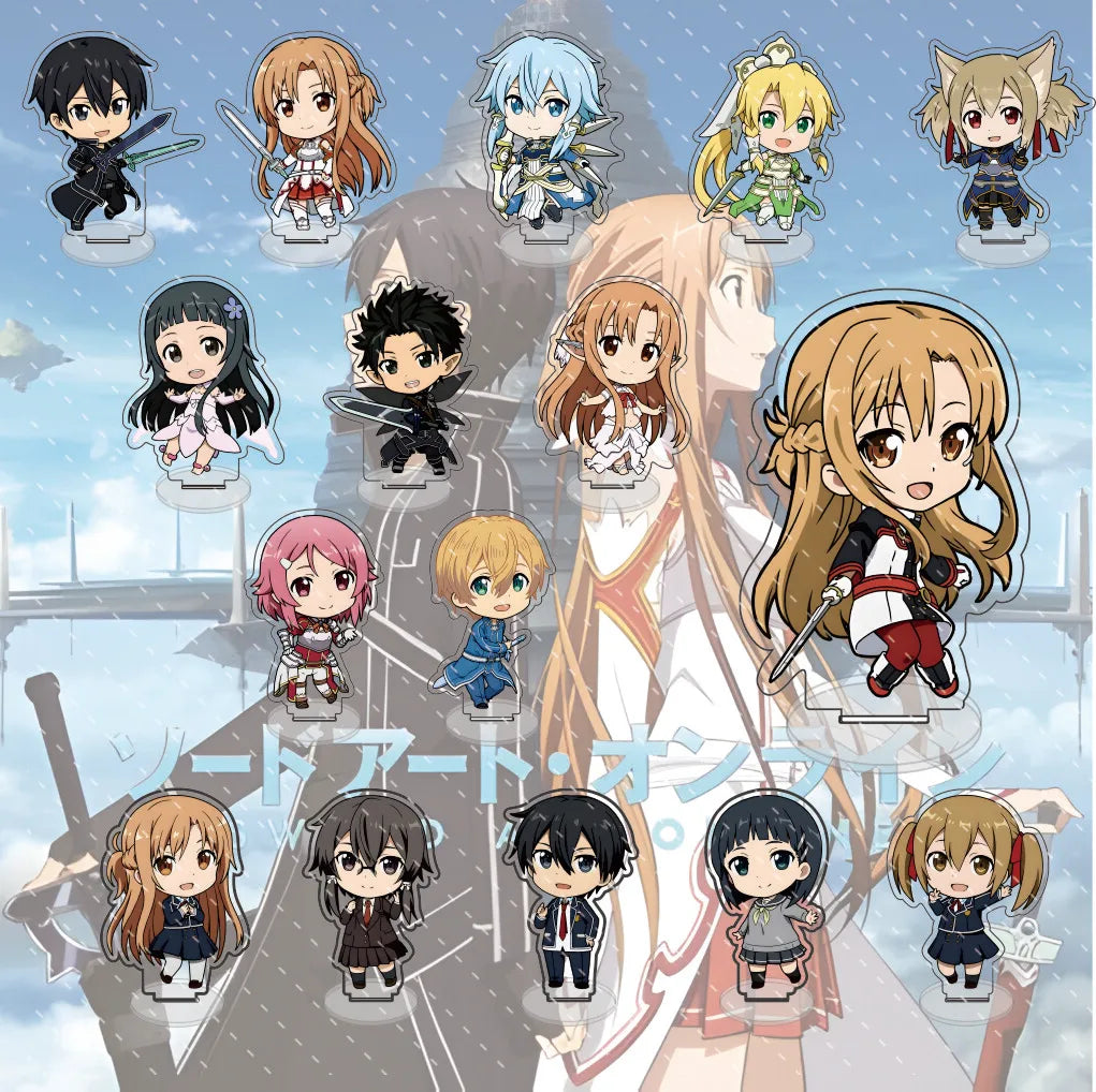 Sword Art Online (SAO) Acrylic Stand - Choose Your Character!