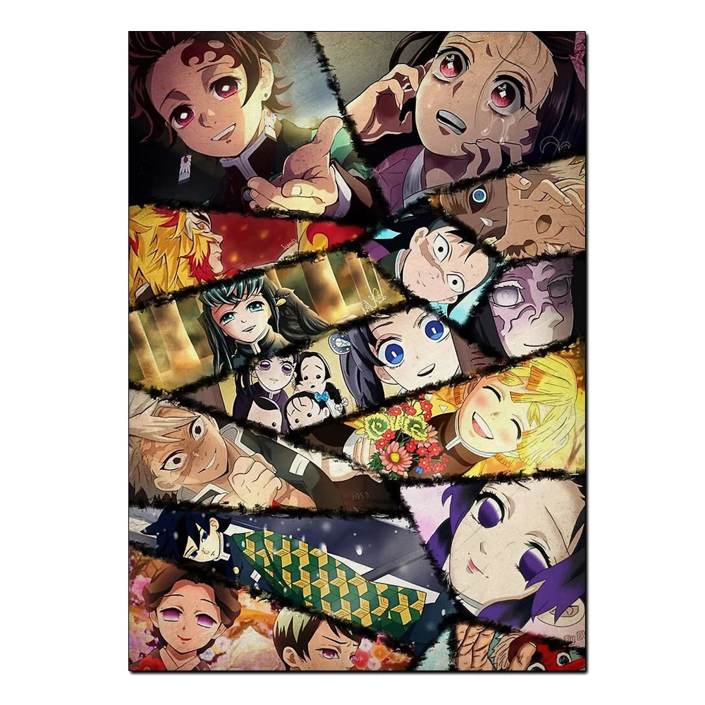 Premium Demon Slayer: Kimetsu no Yaiba Poster - Decorate Your Barracks!
