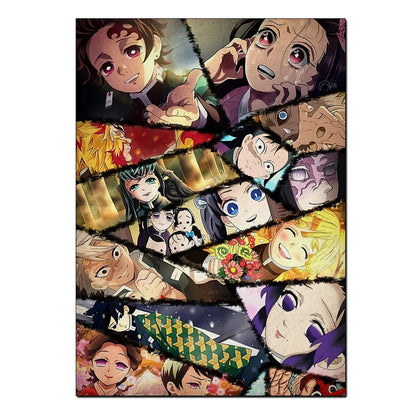 Premium Demon Slayer: Kimetsu no Yaiba Poster - Decorate Your Barracks!