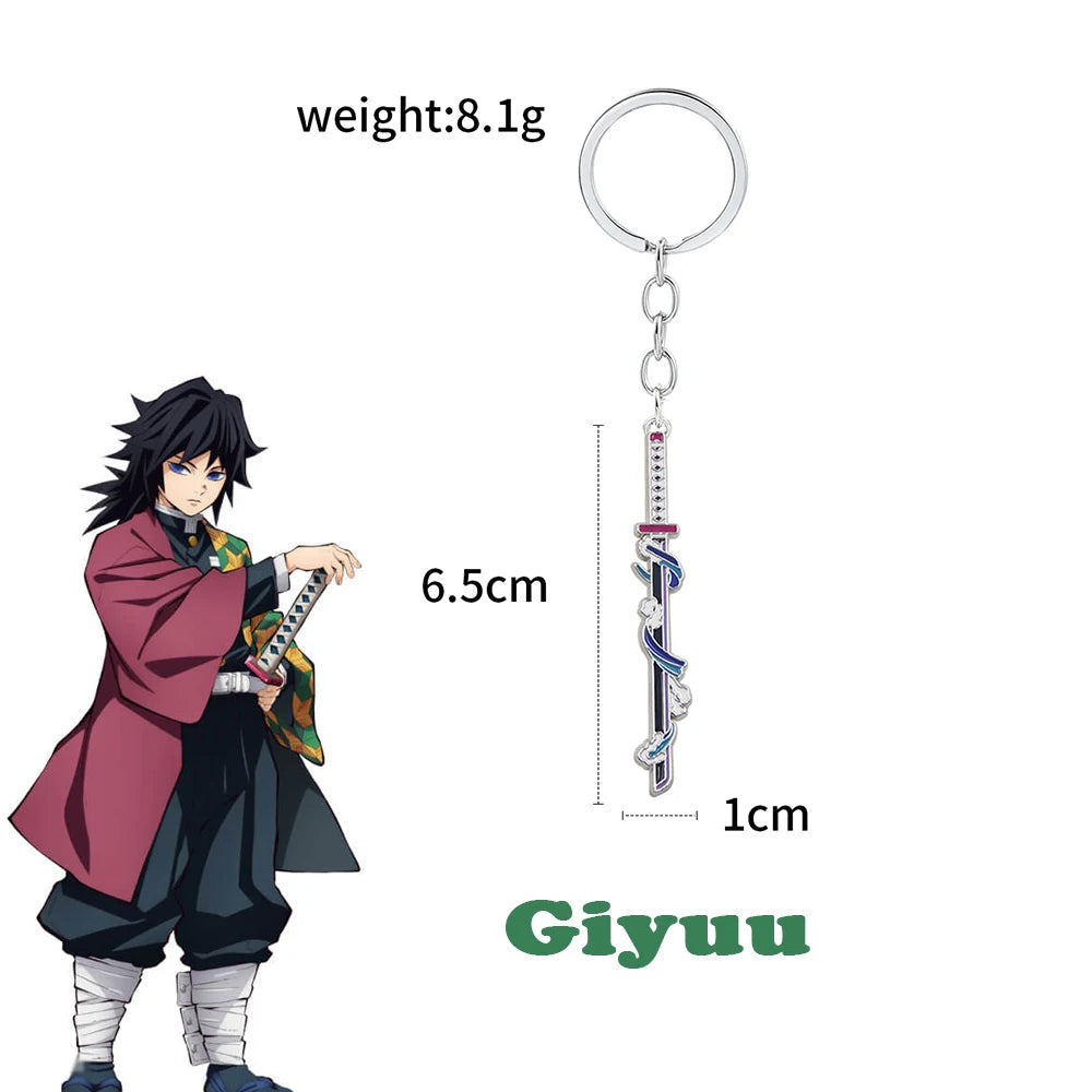 Nichirin Sword Metal Keychain (Demon Slayer) - The Edge of a Hashira!