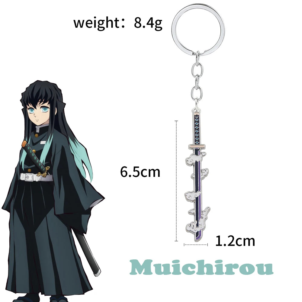 Nichirin Sword Metal Keychain (Demon Slayer) - The Edge of a Hashira!