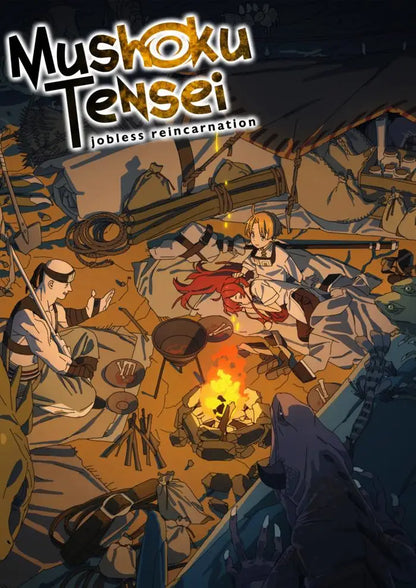 Mushoku Tensei: Jobless Reincarnation Canvas Poster - The Isekai Touch!