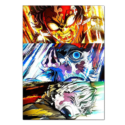 Premium Demon Slayer: Kimetsu no Yaiba Poster - Decorate Your Barracks!