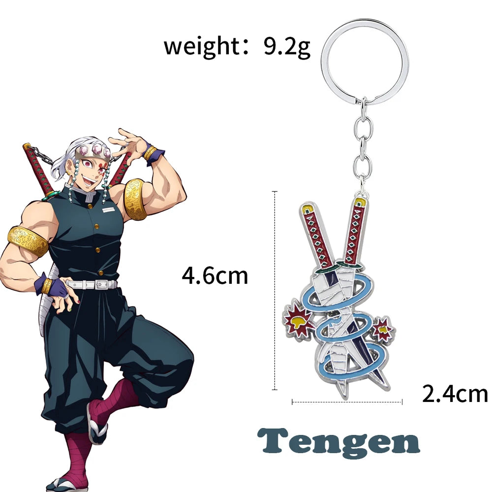 Nichirin Sword Metal Keychain (Demon Slayer) - The Edge of a Hashira!