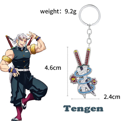 Nichirin Sword Metal Keychain (Demon Slayer) - The Edge of a Hashira!