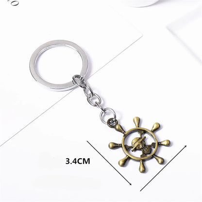 ONE PIECE Metal Keychains - Pirate Treasure!