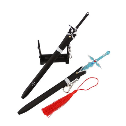 Metal Replica Figure of Kirito's Swords: Double Attack (SAO)