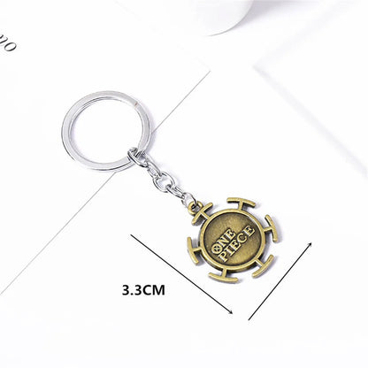 ONE PIECE Metal Keychains - Pirate Treasure!