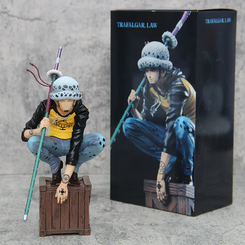 Bandai Anime Figure Trafalgar D. Water Law - The Surgeon of Death!