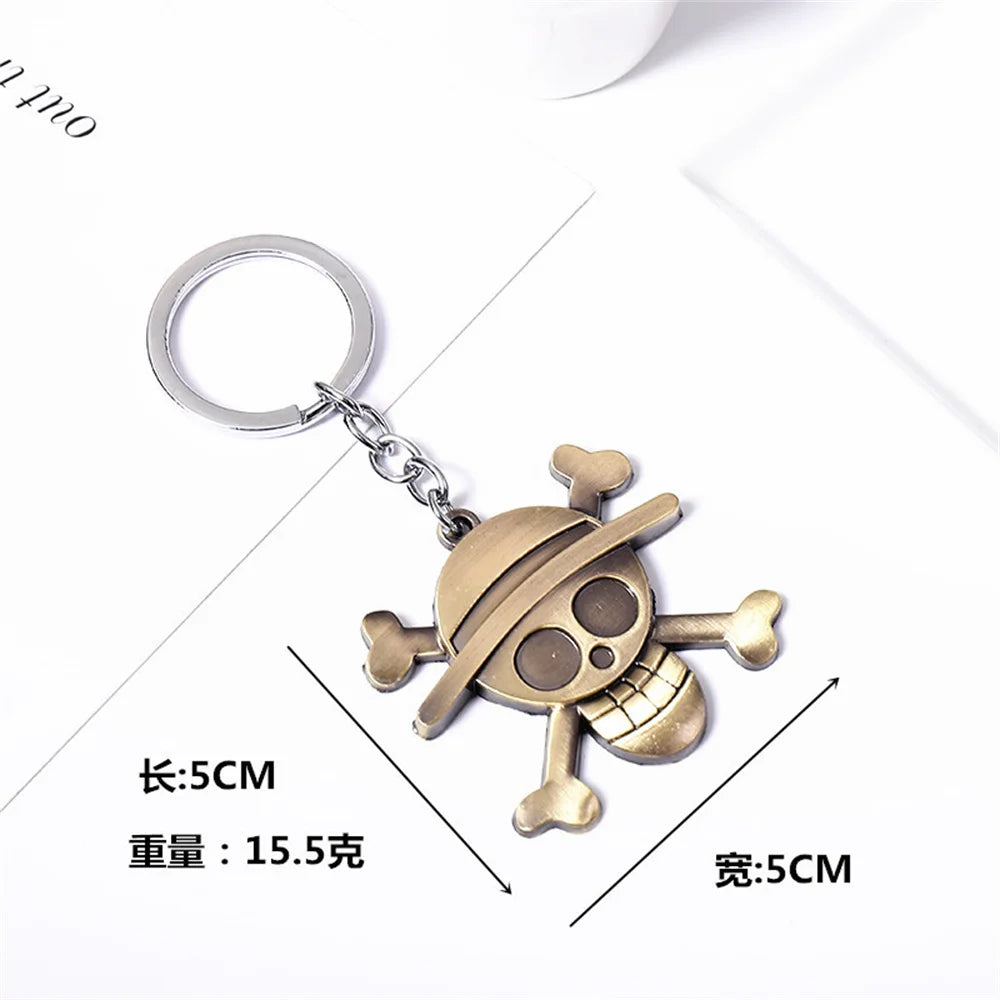 ONE PIECE Metal Keychains - Pirate Treasure!