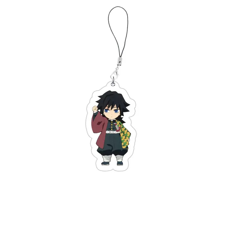 Demon Slayer: Kimetsu no Yaiba Acrylic Keychains/Charms - Chibi Style!