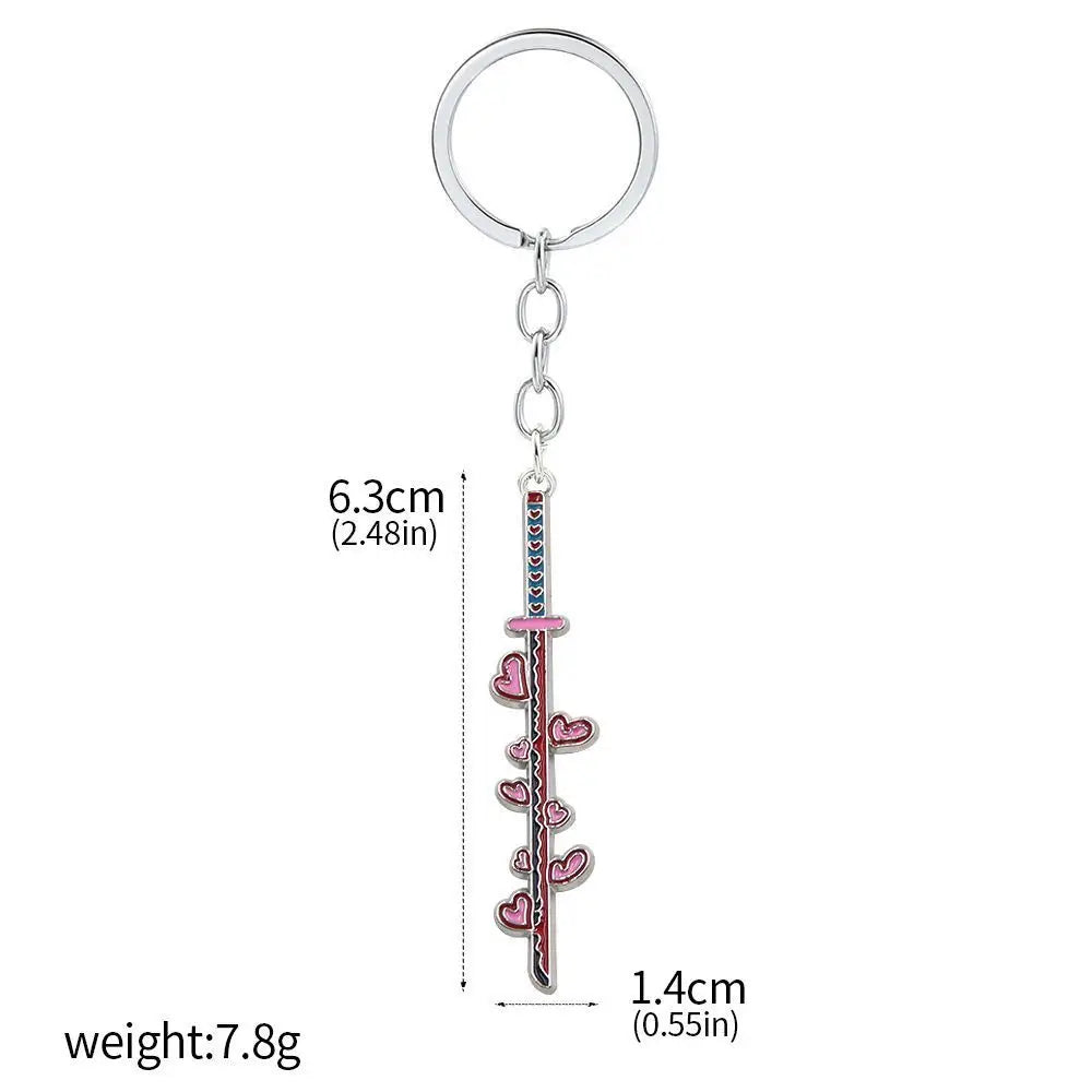 Nichirin Sword Metal Keychain (Demon Slayer) - The Edge of a Hashira!