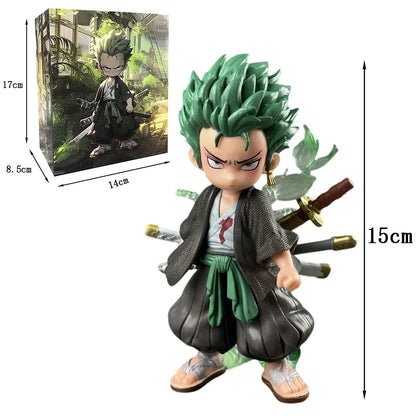 TAKARA TOMY Roronoa Zoro Figure - Three-Sword Style