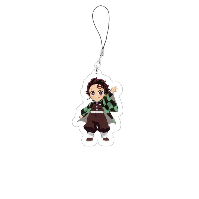 Demon Slayer: Kimetsu no Yaiba Acrylic Keychains/Charms - Chibi Style!