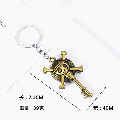 ONE PIECE Metal Keychains - Pirate Treasure!