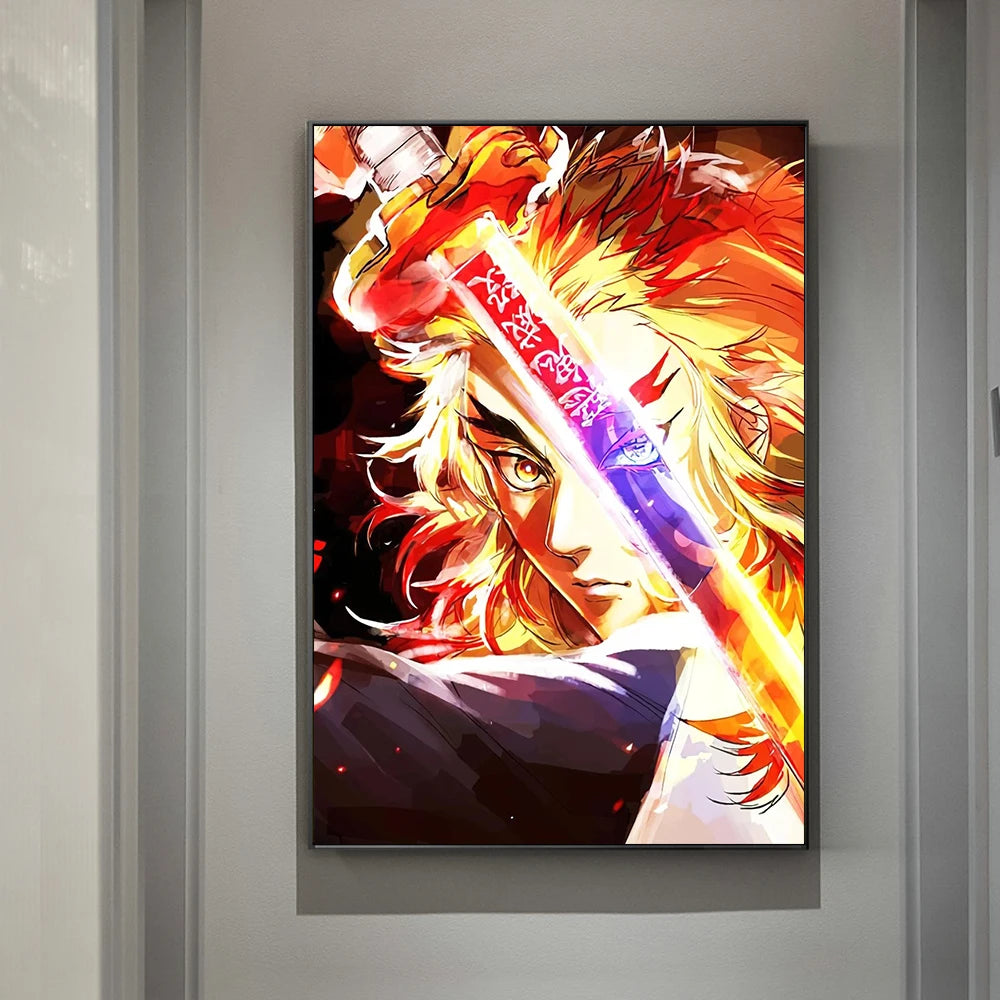 Premium Demon Slayer: Kimetsu no Yaiba Poster - Decorate Your Barracks!