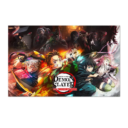 Demon Slayer: Kimetsu no Yaiba Classic Canvas Print - The Epic on Your Walls!